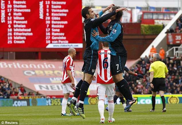Stoke City 1-1 Arsenal – Arsenal inch closer to sealing 3rd spot